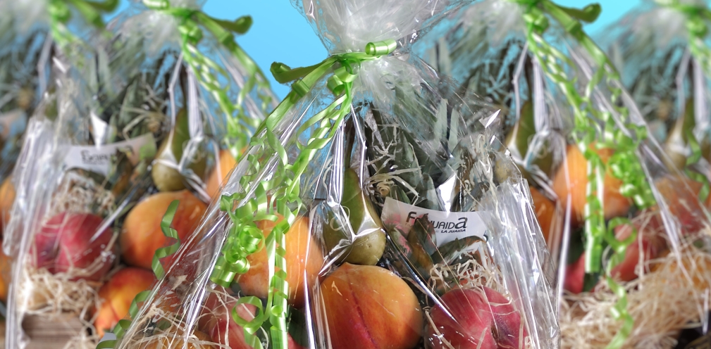 Cestas personalizadas. Regala fruta